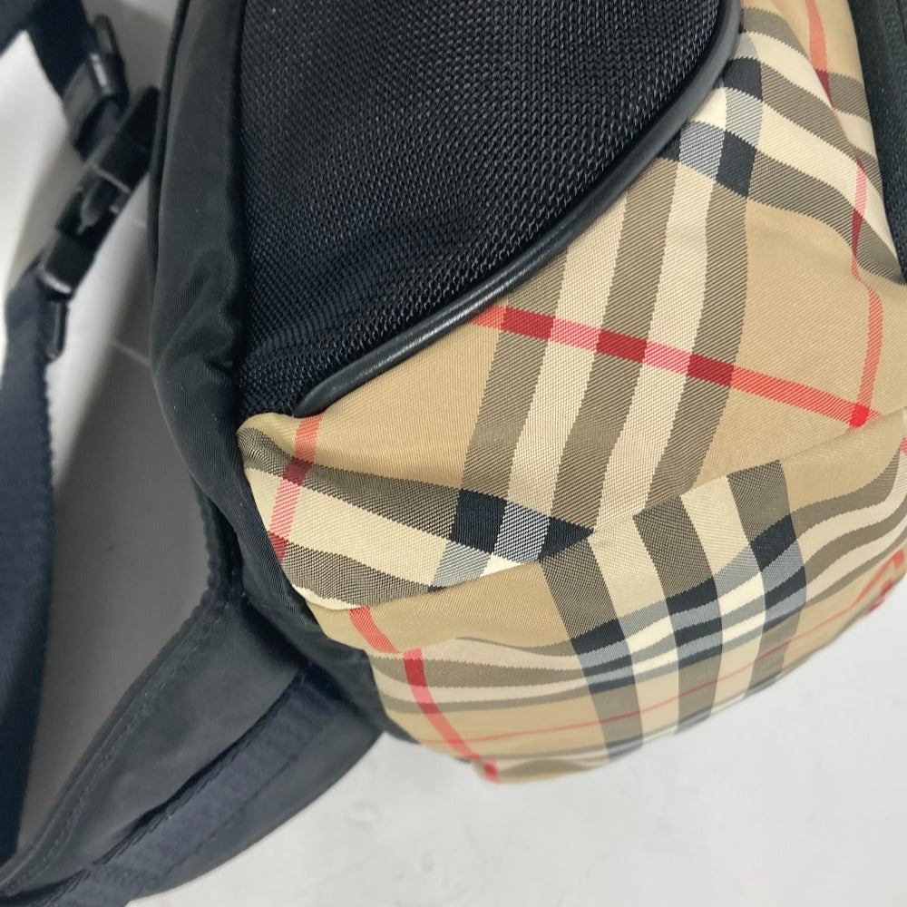 BURBERRY Sling bag 8013645 Nylon beige cross check unisex(Unisex) Used Authentic