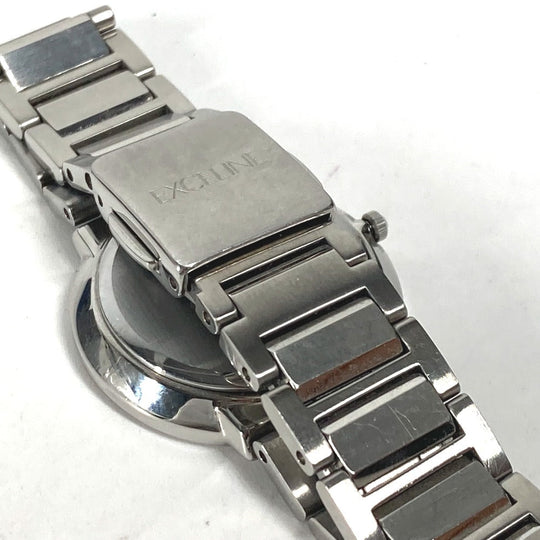 SEIKO Watches Quartz 4J40-0AE0 Stainless Steel Silver Exceline white dial Women Used Authentic