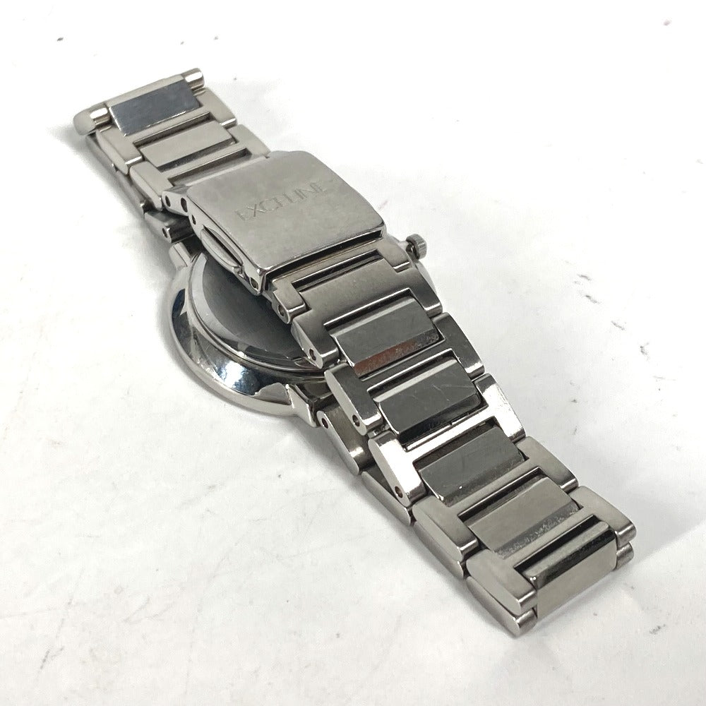 SEIKO Watches Quartz 4J40-0AE0 Stainless Steel Silver Exceline white dial Women Used Authentic