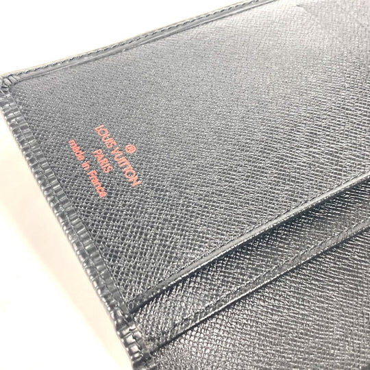 LOUIS VUITTON Long Wallet Purse M63252 Epi Leather black Epi Continental Vienova unisex(Unisex) Used Authentic