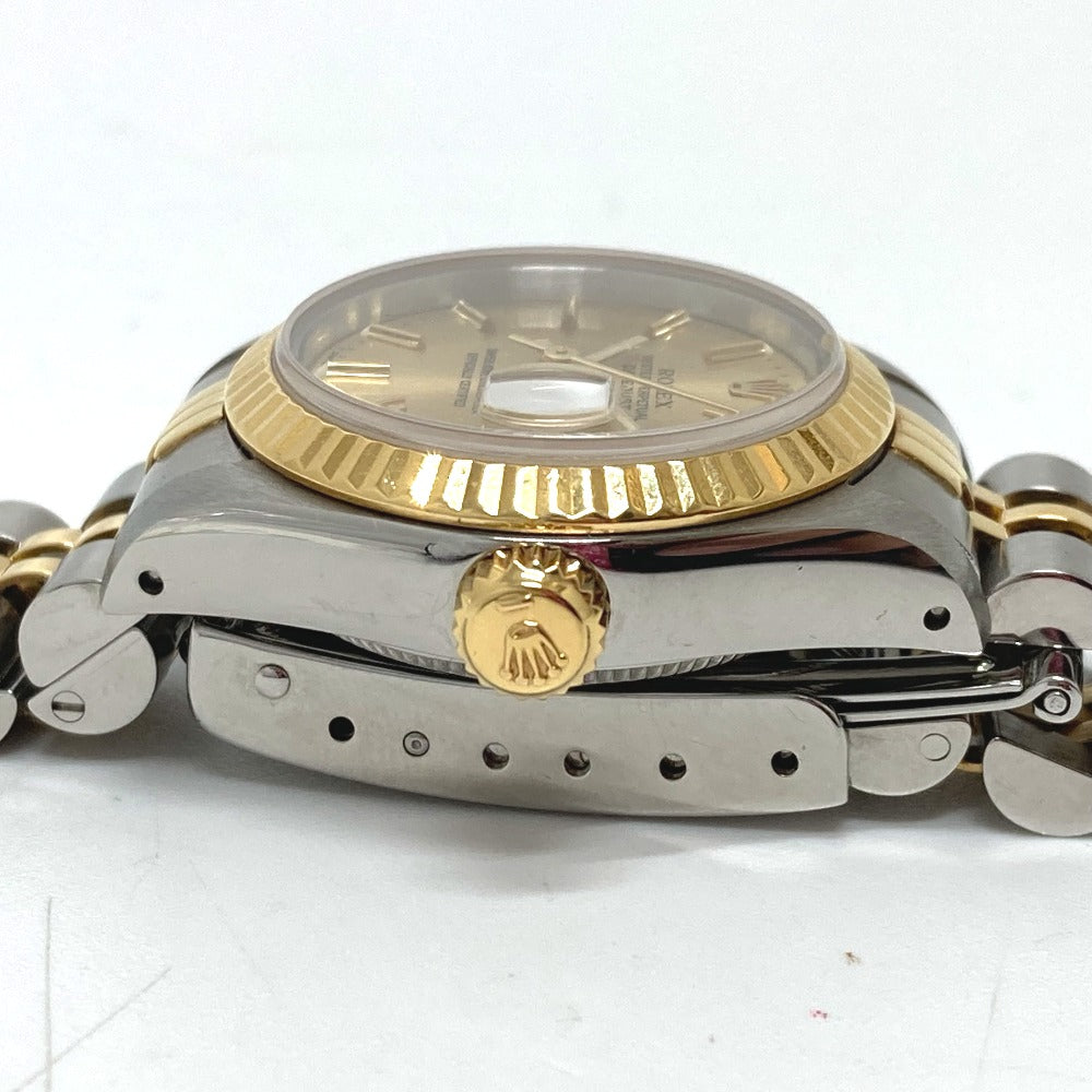 ROLEX Watches Mechanical Automatic 69173 Stainless Steel/YG gold combination Datejust gold dial Women Used Authentic