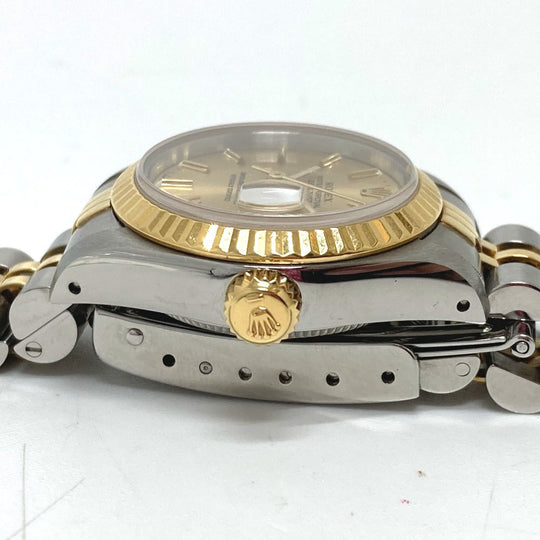 ROLEX Watches Mechanical Automatic 69173 Stainless Steel/YG gold combination Datejust gold dial Women Used Authentic