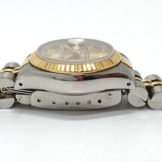ROLEX Watches Mechanical Automatic 69173 Stainless Steel/YG gold combination Datejust gold dial Women Used Authentic