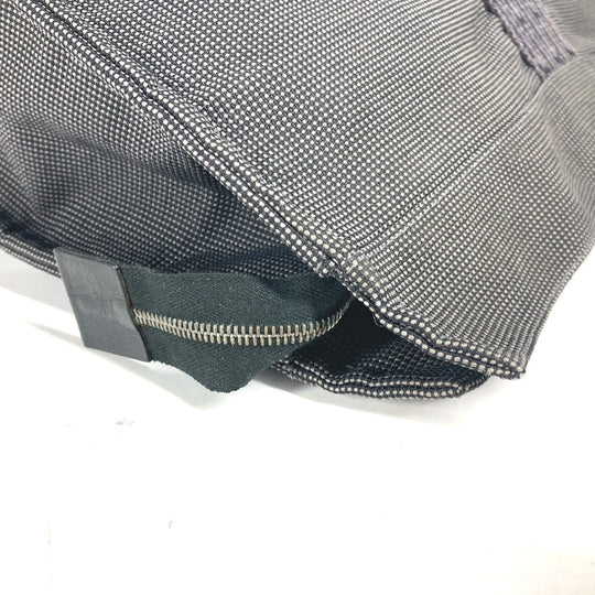 HERMES Clutch bag canvas gray Her Line Pouch MM Women Used Authentic