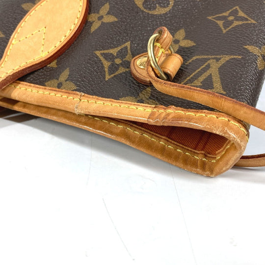 LOUIS VUITTON Shoulder Bag M40155 Monogram canvas Brown Monogram Never full PM unisex(Unisex) Used Authentic