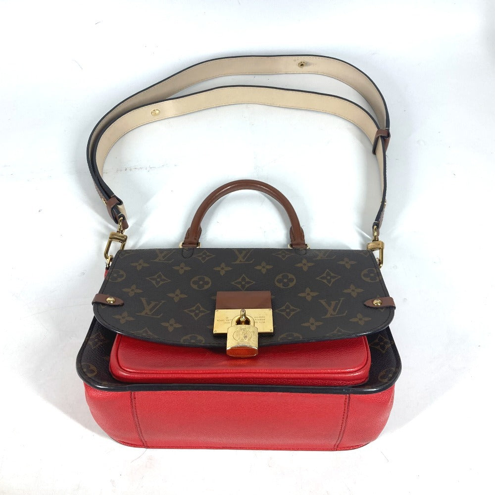 LOUIS VUITTON Handbag M44548 Monogram canvas Brown Monogram Vosillar PM Women Used Authentic