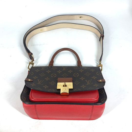 LOUIS VUITTON Handbag M44548 Monogram canvas Brown Monogram Vosillar PM Women Used Authentic
