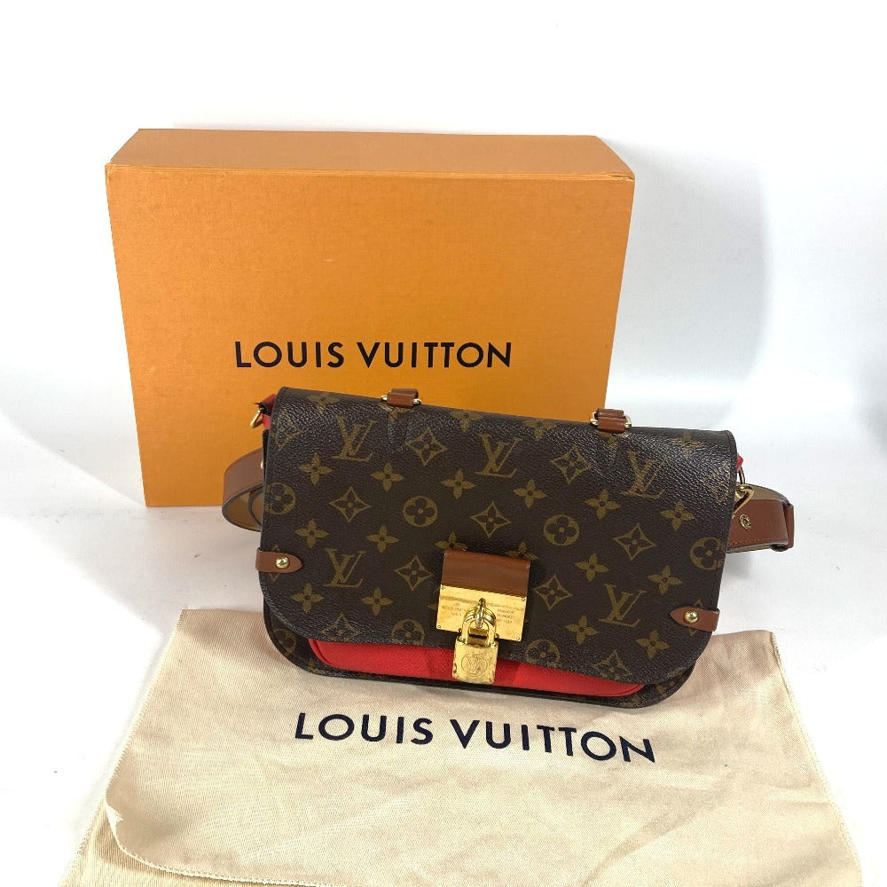 LOUIS VUITTON Handbag M44548 Monogram canvas Brown Monogram Vosillar PM Women Used Authentic