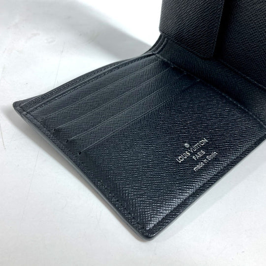 LOUIS VUITTON Folded wallet N62664 Damier Grafitto Canvas black Damier Grafitte Portefeuille Marco unisex(Unisex) Used Authentic