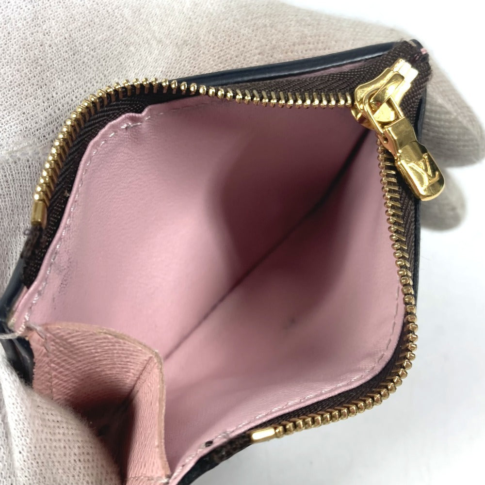 LOUIS VUITTON Trifold wallet M62933 Monogram canvas Brown Monogram Portefeuille Zoe Women Used Authentic