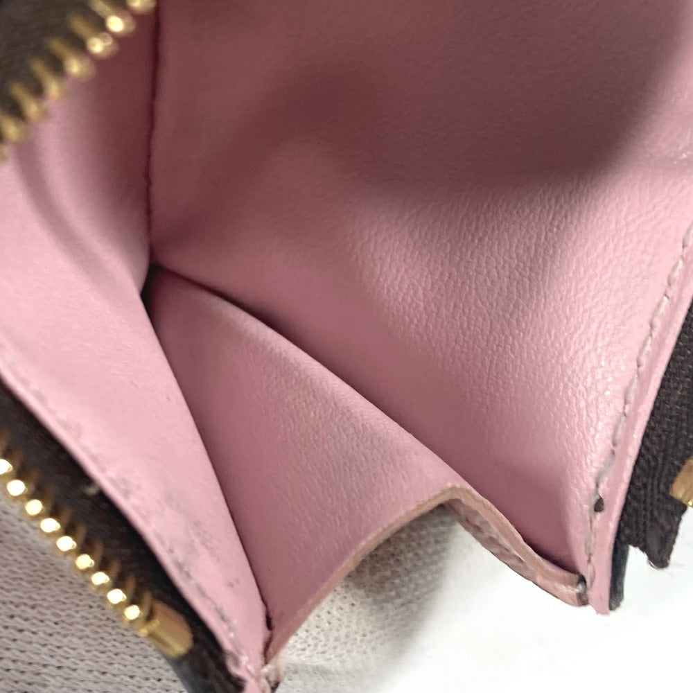 LOUIS VUITTON Trifold wallet M62933 Monogram canvas Brown Monogram Portefeuille Zoe Women Used Authentic