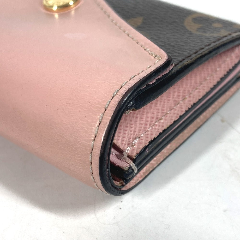 LOUIS VUITTON Trifold wallet M62933 Monogram canvas Brown Monogram Portefeuille Zoe Women Used Authentic