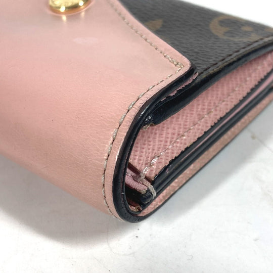 LOUIS VUITTON Trifold wallet M62933 Monogram canvas Brown Monogram Portefeuille Zoe Women Used Authentic