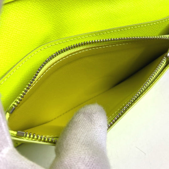 LOUIS VUITTON Long Wallet Purse M30947 Monogram canvas, Taiga leather yellow Monogram Taiga Rama Portefeuille Blaza NM unisex(Unisex) Used Authentic