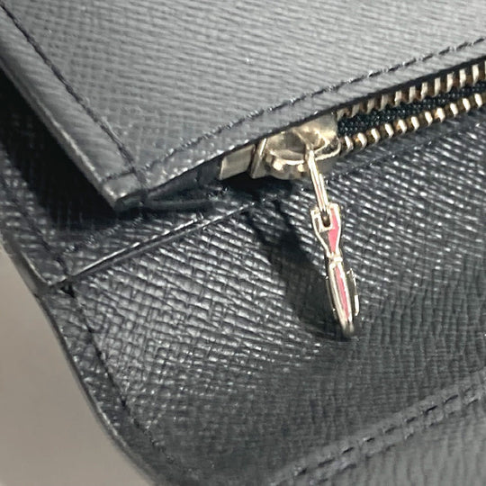 LOUIS VUITTON Long Wallet Purse M60622 Epi Leather black Epi Portefeuille Blaza unisex(Unisex) Used Authentic