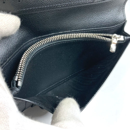 LOUIS VUITTON Long Wallet Purse M60622 Epi Leather black Epi Portefeuille Blaza unisex(Unisex) Used Authentic