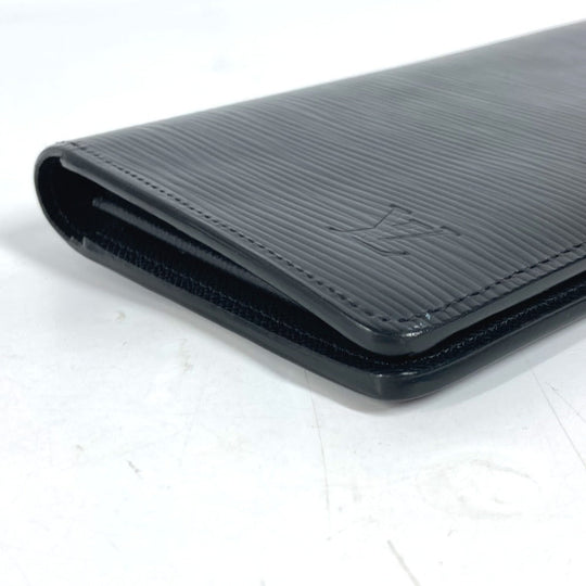 LOUIS VUITTON Long Wallet Purse M60622 Epi Leather black Epi Portefeuille Blaza unisex(Unisex) Used Authentic