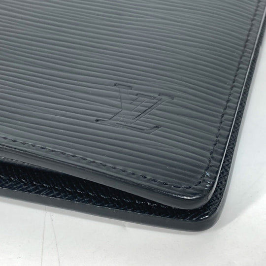 LOUIS VUITTON Long Wallet Purse M60622 Epi Leather black Epi Portefeuille Blaza unisex(Unisex) Used Authentic