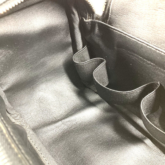 LOUIS VUITTON Pouch N47625 Damier Grafitto Canvas black Damier Grafitte C Cracking pouch mens Used Authentic