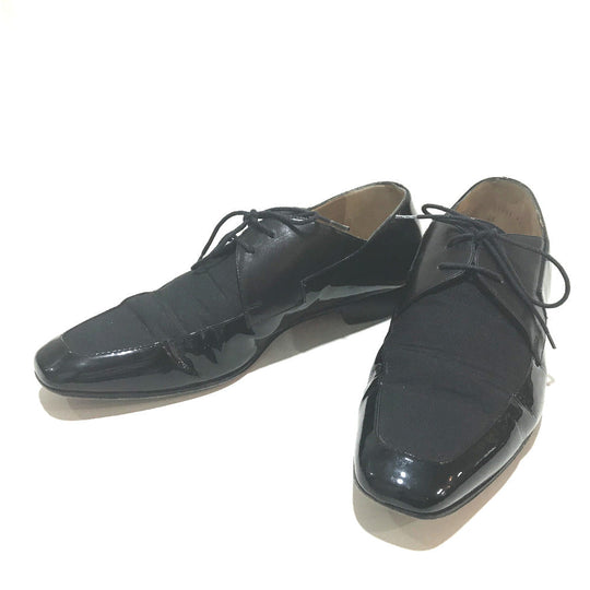 Christian Louboutin Dress shoes Leather / canvas black Business shoes Men's shoes mens 41 Used Authentic