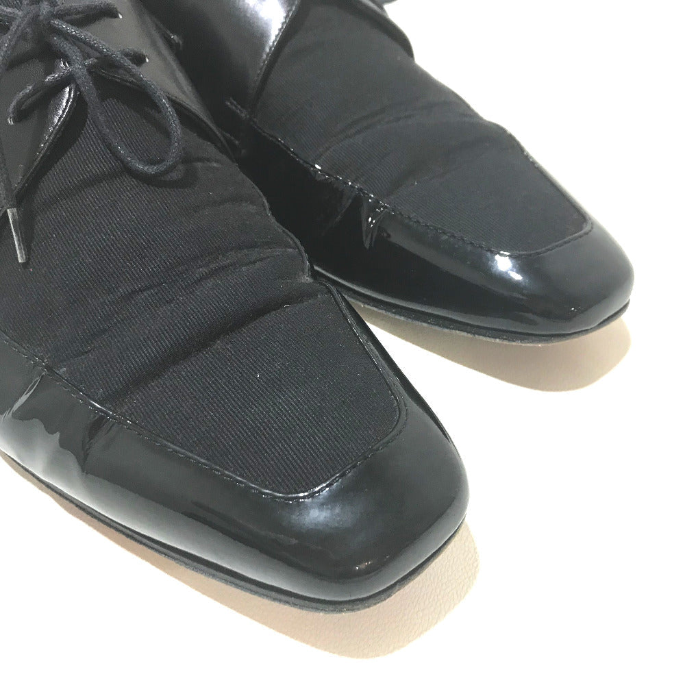 Christian Louboutin Dress shoes Leather / canvas black Business shoes Men's shoes mens 41 Used Authentic