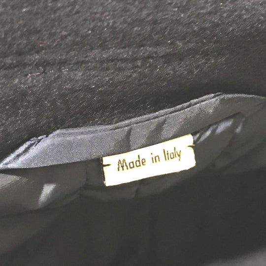 GUCCI pea coat 451131 wool Navy By color Silvi Web Ribbon mens 48 Used Authentic