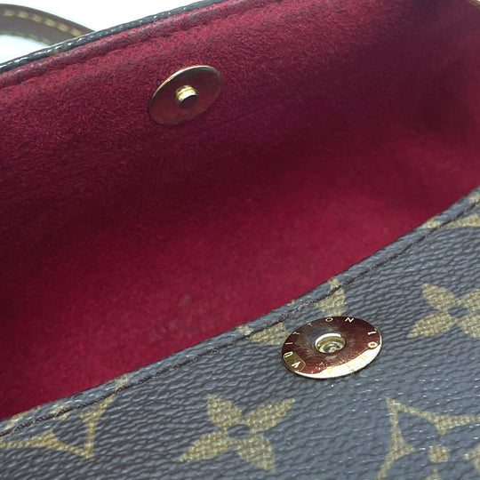 LOUIS VUITTON Handbag M51902 Monogram canvas Brown Monogram Sonatine Women Used Authentic
