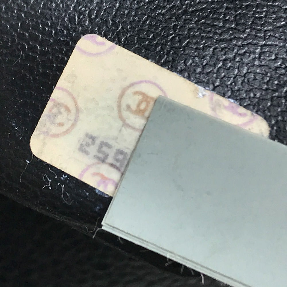 CHANEL Shoulder Bag Caviar skin black COCO Mark Coco ball Women Used Authentic