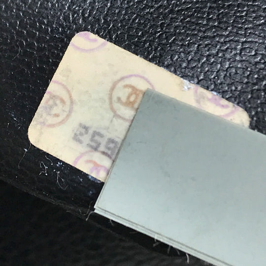 CHANEL Shoulder Bag Caviar skin black COCO Mark Coco ball Women Used Authentic