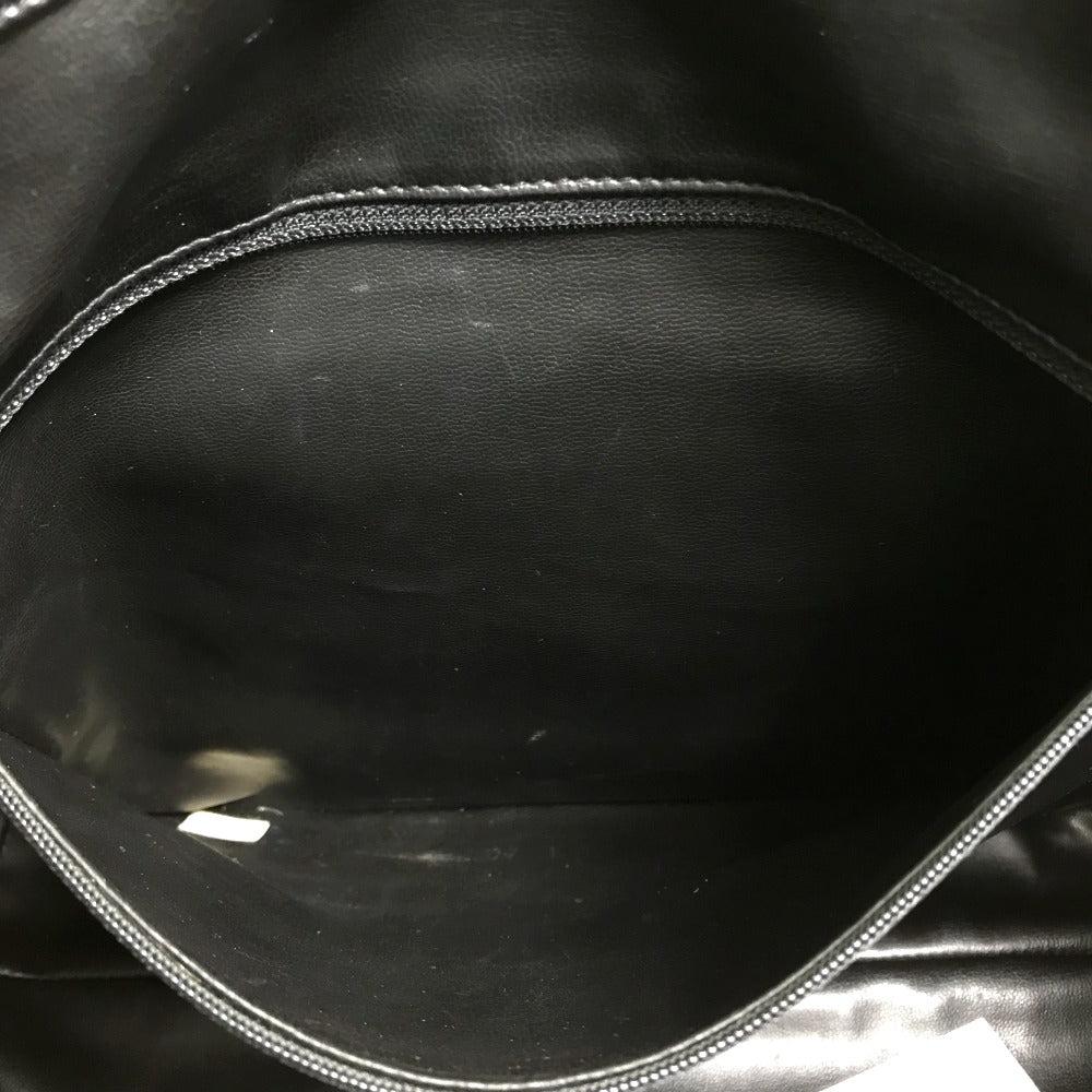 CHANEL Shoulder Bag Caviar skin black COCO Mark Coco ball Women Used Authentic