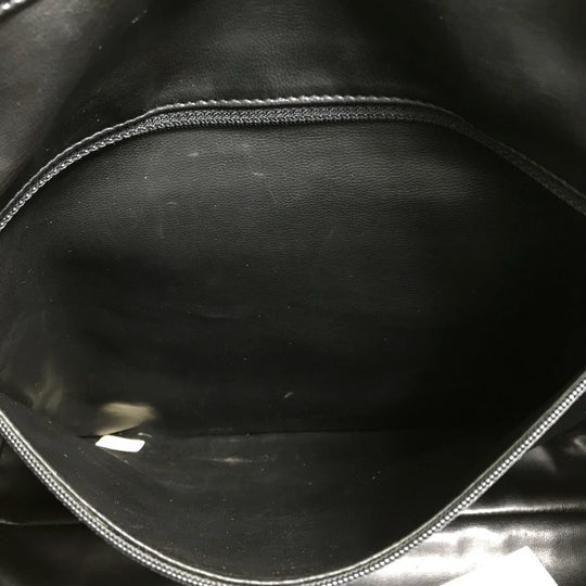 CHANEL Shoulder Bag Caviar skin black COCO Mark Coco ball Women Used Authentic