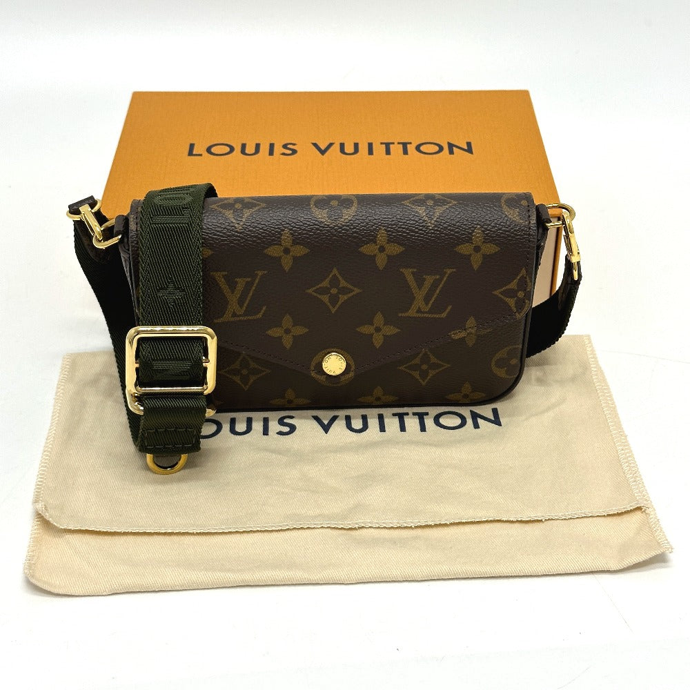LOUIS VUITTON Shoulder Bag M80091 Monogram canvas Brown Monogram Multi Pochette Felicie