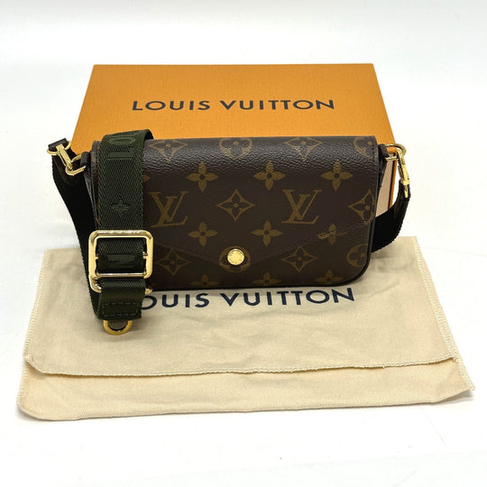 LOUIS VUITTON Shoulder Bag M80091 Monogram canvas Brown Monogram Multi Pochette Felicie