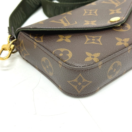 LOUIS VUITTON Shoulder Bag M80091 Monogram canvas Brown Monogram Multi Pochette Felicie