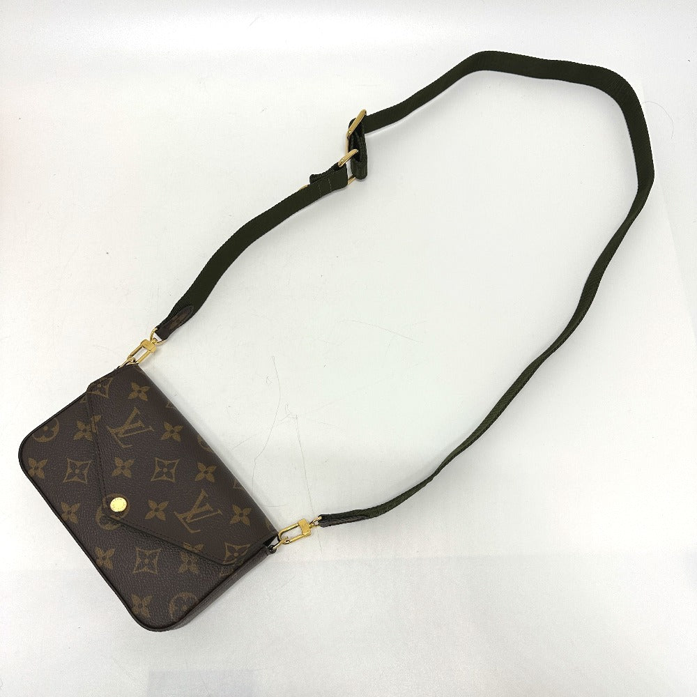 LOUIS VUITTON Shoulder Bag M80091 Monogram canvas Brown Monogram Multi Pochette Felicie