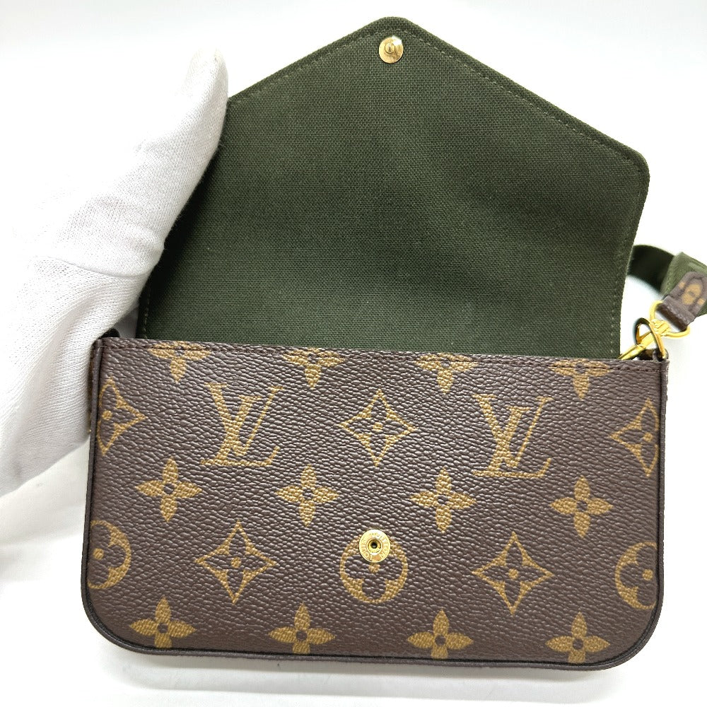 LOUIS VUITTON Shoulder Bag M80091 Monogram canvas Brown Monogram Multi Pochette Felicie