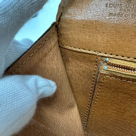 LOUIS VUITTON Clutch bag M51812 Monogram canvas Brown Monogram Pochette Dam PM