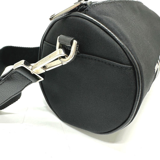 Dior Shoulder Bag Leather / nylon black Hajime Sorayama collaboration Roller bag