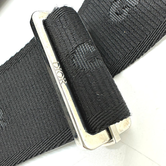 Dior Shoulder Bag Leather / nylon black Hajime Sorayama collaboration Roller bag