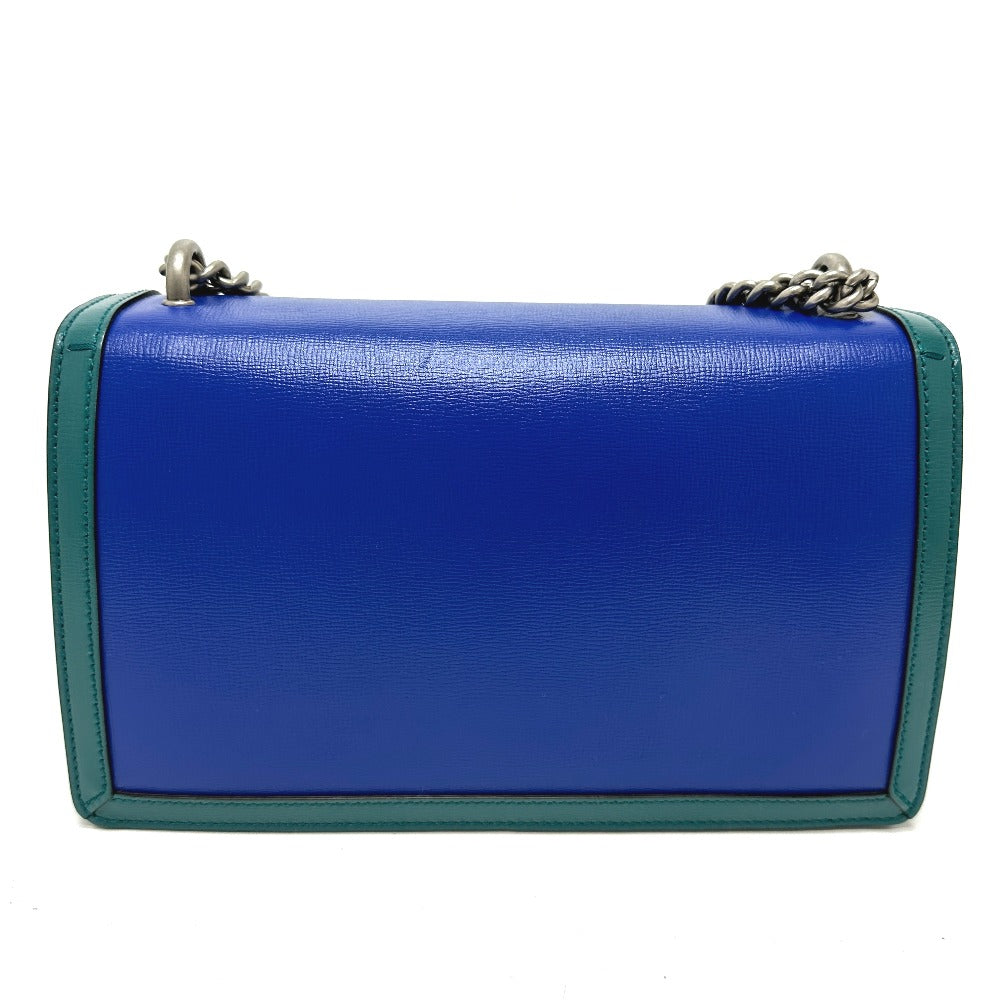 GUCCI Shoulder Bag 400249 leather blue By color Duonisos