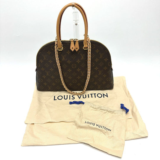 LOUIS VUITTON Handbag M44961 Monogram canvas Brown Monogram shoulder bag LV Moon Alma
