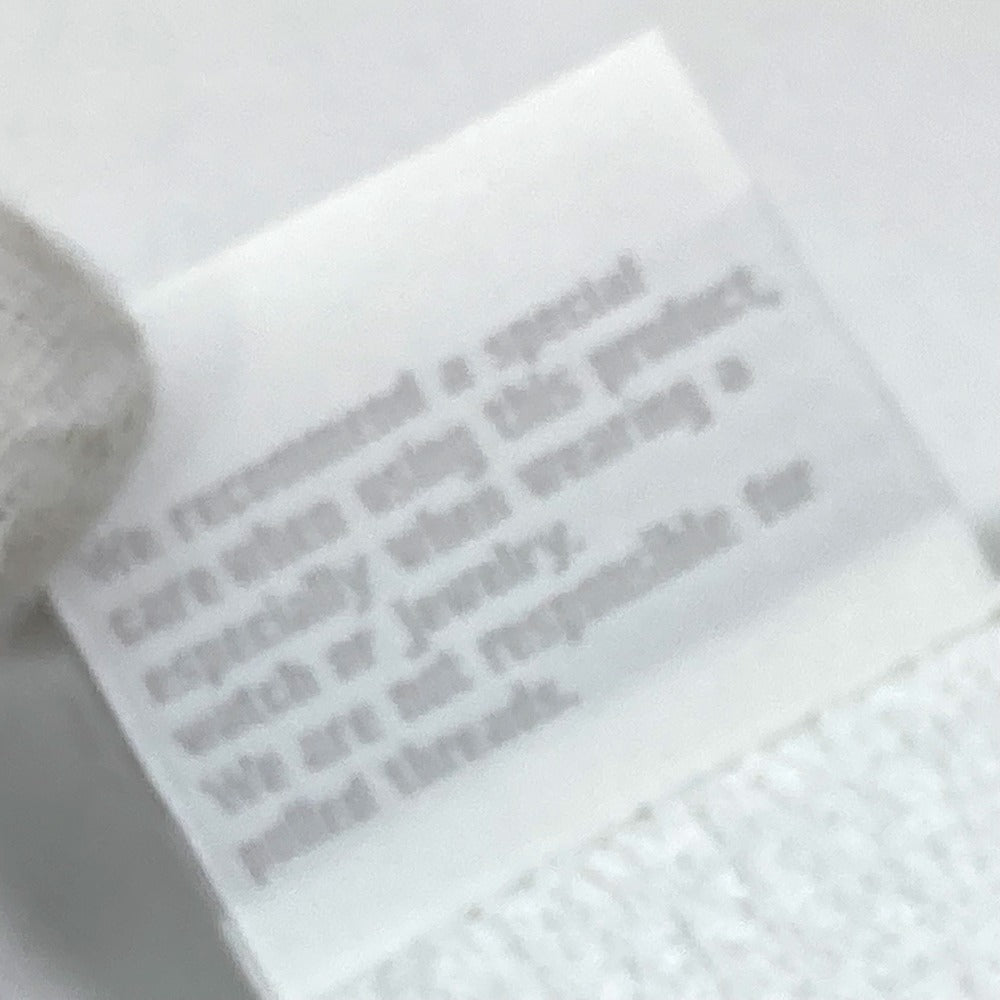 HERMES towel cotton white Hand towel fringe