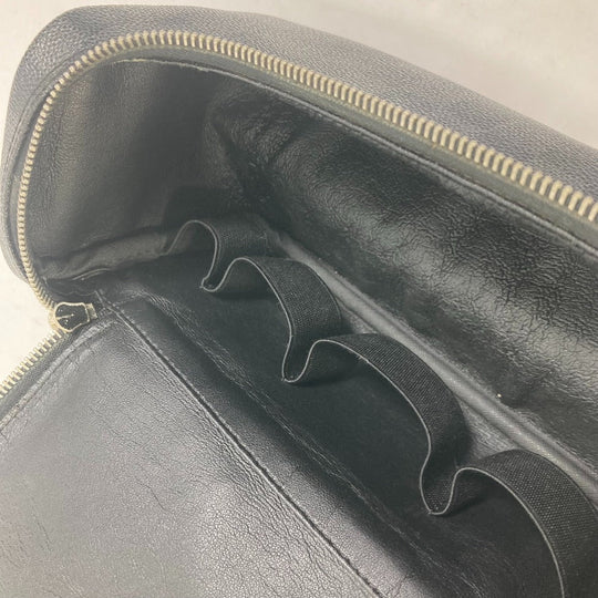 LOUIS VUITTON Pouch N47625 Damier Grafitto Canvas black Damier Grafitte C Cracking pouch mens Used Authentic