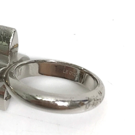 LOUIS VUITTON Ring M65247 metal gold Rhinestone Berg Love Letters Rhinestones Women M Used Authentic