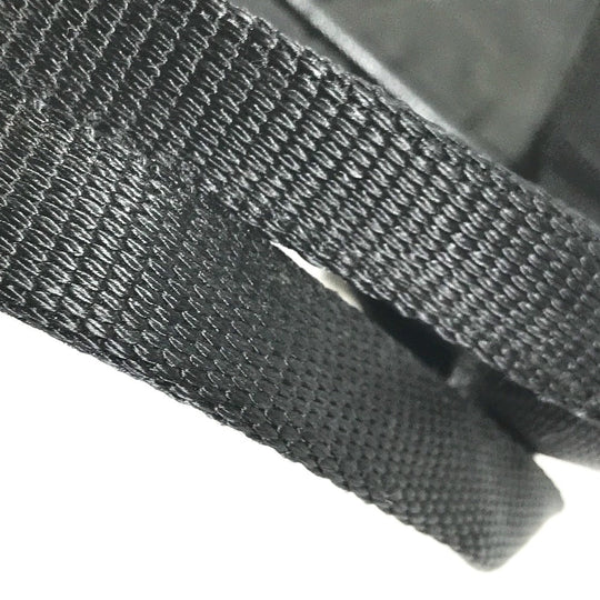 PRADA Business bag Nylon black Bag Triangle logo plate mens Used Authentic