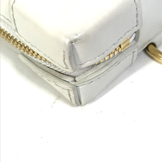 LOUIS VUITTON Shoulder Bag M80102 Leather, Monogram Canvas white LVxNBA Soft Trunk Phone Box mens Used Authentic