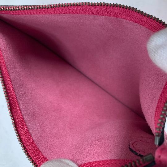 GUCCI Backpack 516639 leather pink Drawstring pouch included Drawstring backpack