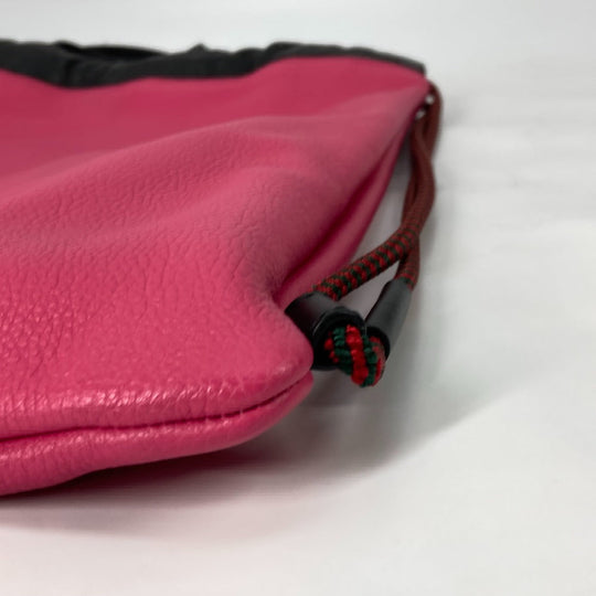 GUCCI Backpack 516639 leather pink Drawstring pouch included Drawstring backpack