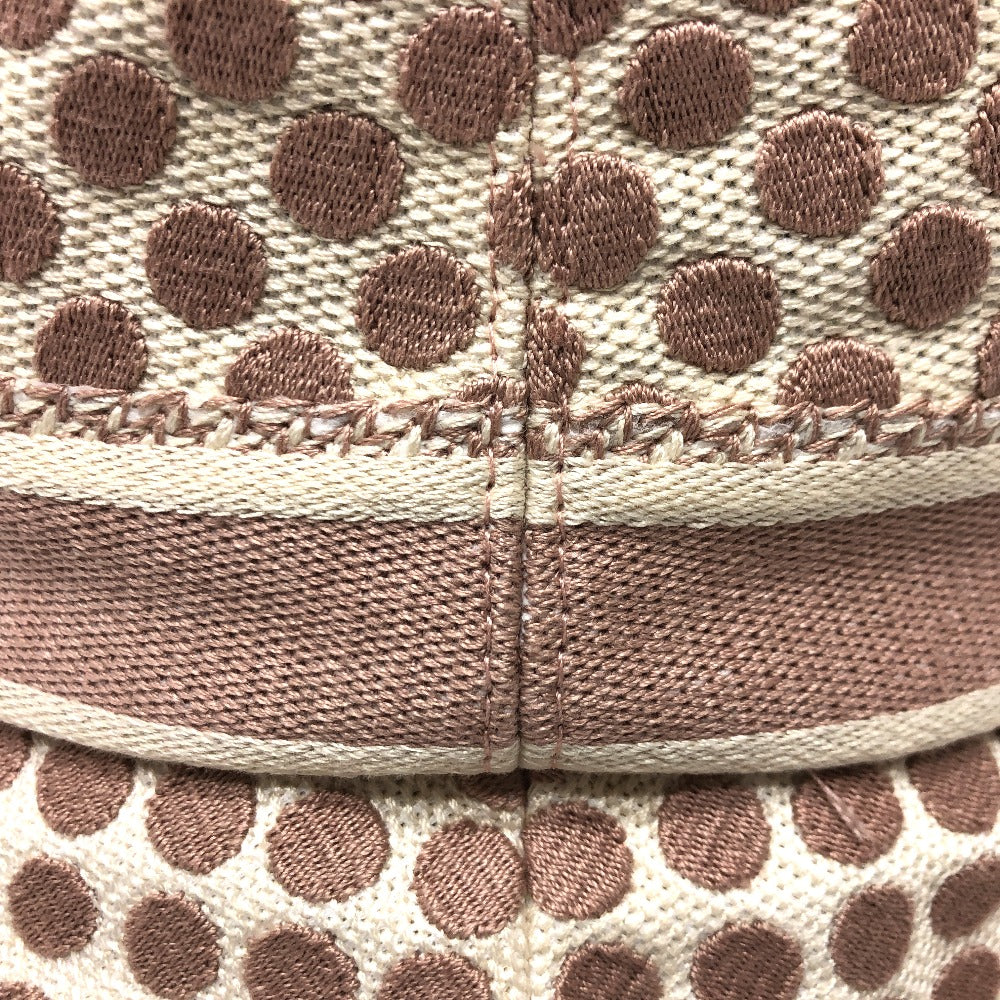 Christian Dior hat 05DDO923I156 Cotton, Polyester pink logo dot Women 58 Used Authentic