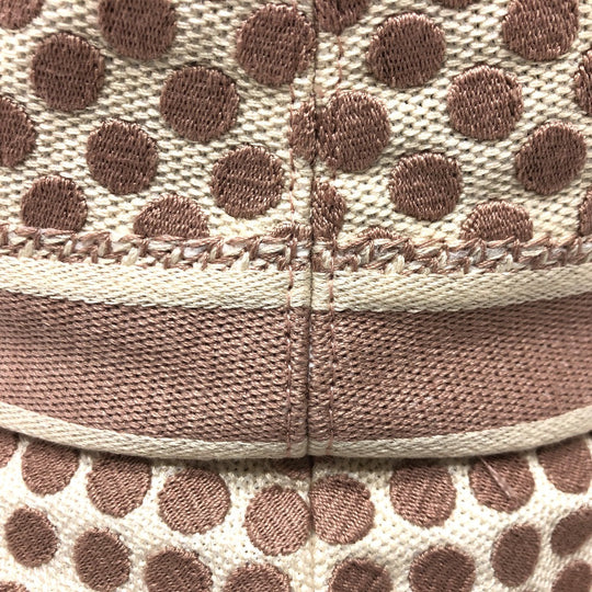 Christian Dior hat 05DDO923I156 Cotton, Polyester pink logo dot Women 58 Used Authentic